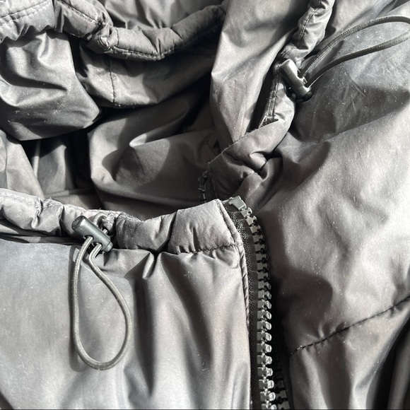 Zara Oversized Puff Jacket with letter - Picture 5 of 6